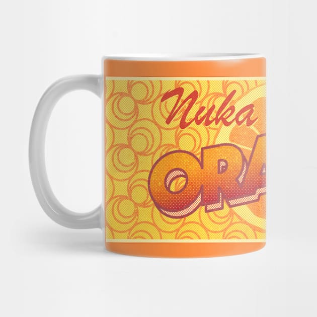 Nuka Orange (mug, pillow, tote) by CeilingCow